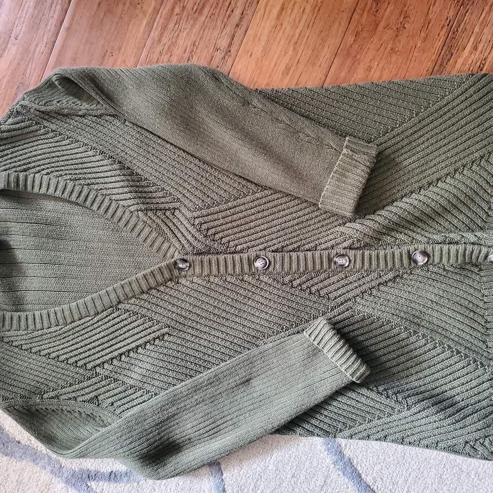 Olive Green Women's Sweater